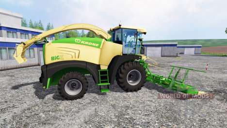 Krone Big X 580 v1.0 para Farming Simulator 2015
