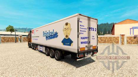 La piel es Harald Frankel en el remolque para Euro Truck Simulator 2
