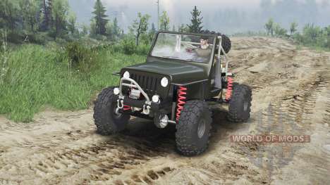Jeep Wrangler JK8 Crawler [23.10.15] para Spin Tires
