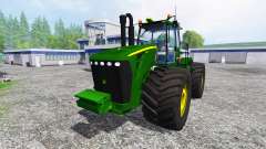 John Deere 9630 v2.0 [selectable wheels] para Farming Simulator 2015