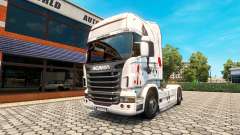 Assassins Creed la piel para Scania camión para Euro Truck Simulator 2