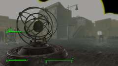 El teletransportador en la sala de los desarrolladores para Fallout 4