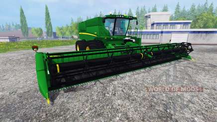 John Deere S680 [TerraTire] para Farming Simulator 2015