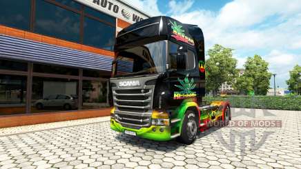 Reggae de la piel para Scania camión para Euro Truck Simulator 2