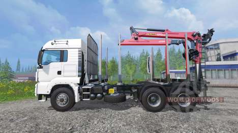 MAN TGS 18.440 [timber carrier] para Farming Simulator 2015