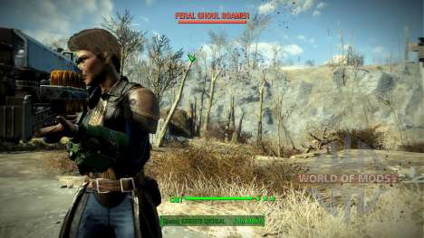 The Bad-Ass Vault Dweller Long Coat para Fallout 4