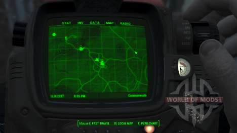Immersive Map 4k - TERRAIN - Big Squares para Fallout 4