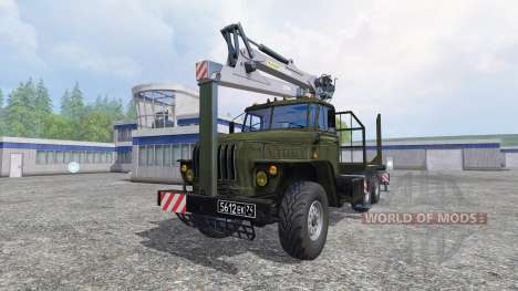 Ural-4320 [de madera] para Farming Simulator 2015