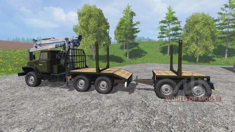 Ural-4320 [madera] v3.0 para Farming Simulator 2015