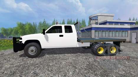 Chevrolet Silverado [FlatTrack] para Farming Simulator 2015