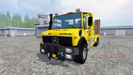 Mercedes-Benz Unimog [cartransporter] para Farming Simulator 2015