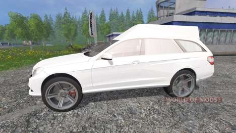 Mercedes-Benz E350 CDI Estate [hearse] para Farming Simulator 2015