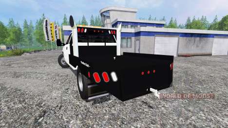 Chevrolet Silverado Flatbed v2.0 para Farming Simulator 2015