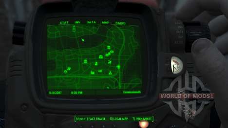 Immersive Map 4k - VANILLA - Full Squares para Fallout 4