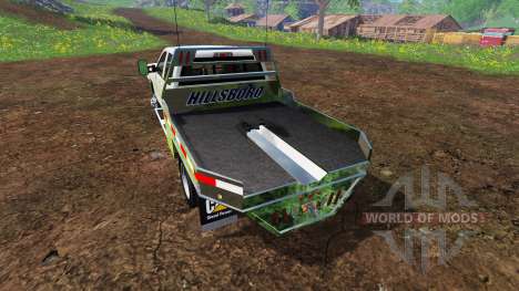 Chevrolet Silverado 3500 [flatbed] v7.0 para Farming Simulator 2015