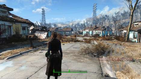 The Bad-Ass Vault Dweller Long Coat para Fallout 4