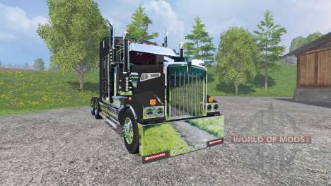 Kenworth T908 v1.1 para Farming Simulator 2015