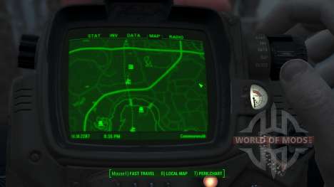 Immersive Map 4k - BLUEPRINT - No Squares para Fallout 4
