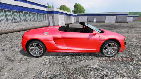 Audi R8 Spyder v1.0 para Farming Simulator 2015