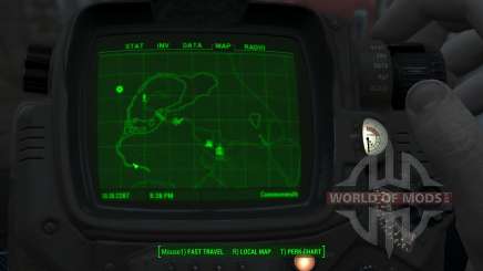 Immersive Map 4k - BLUEPRINT - Big Squares para Fallout 4