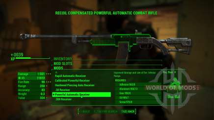 Overpowered Weapon mods para Fallout 4