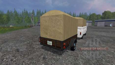 Volkswagen Transporter T2B 1972 [trailer] para Farming Simulator 2015