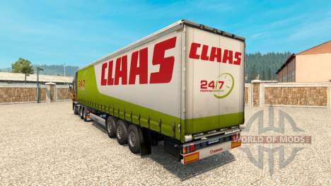 La piel de CLAAS remolque para Euro Truck Simulator 2