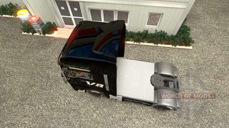 V8 de piel para HOMBRE camiones para Euro Truck Simulator 2