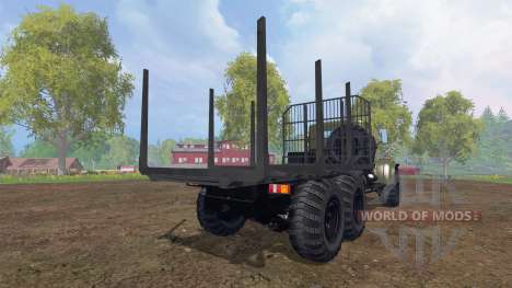 KrAZ-255 B1 [madera] v2.0 para Farming Simulator 2015