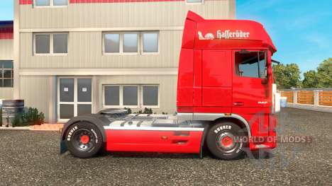 La piel de la Hasseroeder camión DAF para Euro Truck Simulator 2