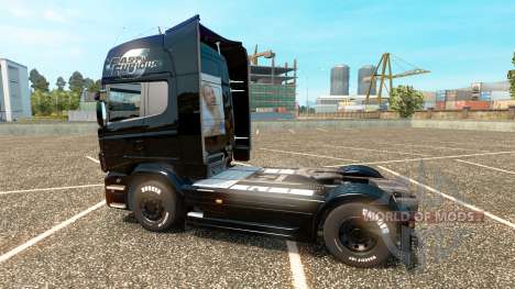 El rápido y el furioso 6 de la piel para Scania  para Euro Truck Simulator 2