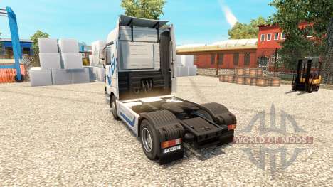 Hartmann Transporte de la piel para camión Merce para Euro Truck Simulator 2
