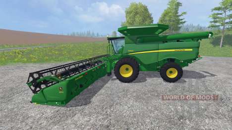 John Deere S 690i [washable] para Farming Simulator 2015