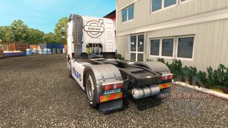La piel de Volvo Camiones de Volvo trucks para Euro Truck Simulator 2