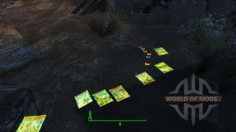 La iluminación de las revistas y hologr para Fallout 4