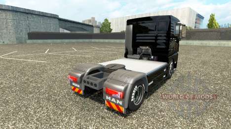 La piel en el V8 de camiones MAN v2.0 para Euro Truck Simulator 2