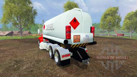 Peterbilt 384 [tanks] para Farming Simulator 2015