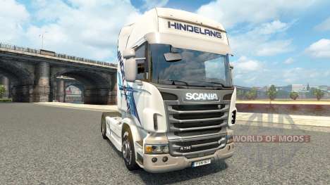 Hindelang de la piel para Scania camión para Euro Truck Simulator 2