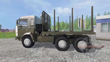 KamAZ-54115 [el camión] v1.3 para Farming Simulator 2015