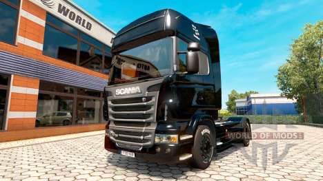 BlackBerry piel para Scania camión para Euro Truck Simulator 2