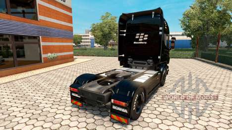 BlackBerry piel para Scania camión para Euro Truck Simulator 2