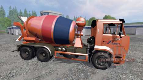 KamAZ-6520 [blender] para Farming Simulator 2015