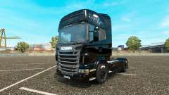 El rápido y el furioso 6 de la piel para Scania camión para Euro Truck Simulator 2