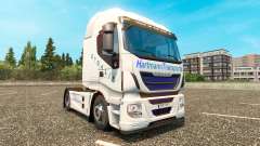 Hartmann Transporte de la piel para Iveco tractora para Euro Truck Simulator 2