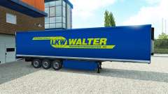 La piel de Walter en el remolque para Euro Truck Simulator 2