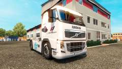 La piel de Adidas para camiones Volvo para Euro Truck Simulator 2