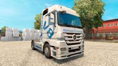 Hartmann Transporte de la piel para camión Mercedes-Benz para Euro Truck Simulator 2
