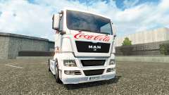 La piel de Coca-Cola en el camión en el HOMBRE para Euro Truck Simulator 2
