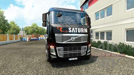 Saturno de la piel en los camiones Volvo para Euro Truck Simulator 2