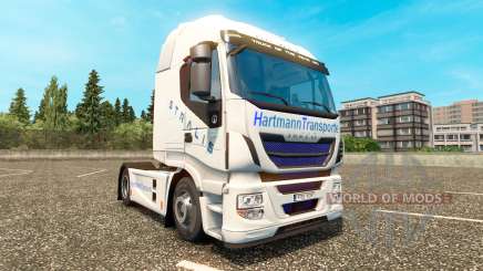 Hartmann Transporte de la piel para Iveco tractora para Euro Truck Simulator 2